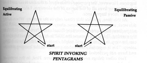 spirit invoking pentagrams